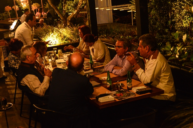 Kitchen Yard on Saturday Night